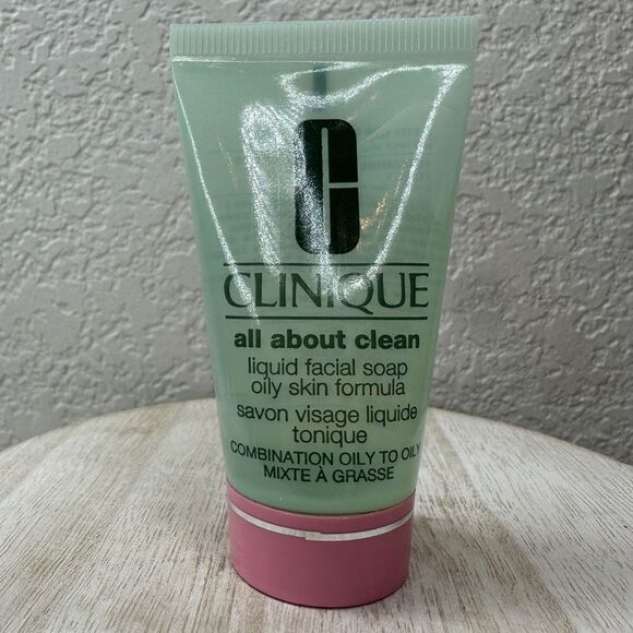 $4 🌙 Clinique All About Clean Liquid Facial Soap Combination Oily Oily S…‎ - Picture 1 of 8